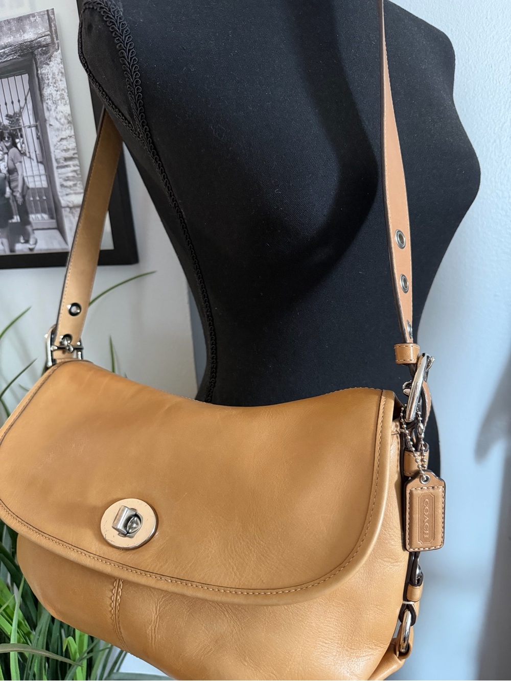 Coach Legacy Turnlock Flap Bag - Picture 14 of 16